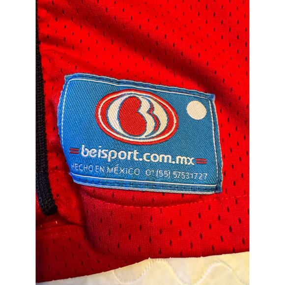 Piratas Jersey Men's 40 Beisport Brand Made in Mexico Red 10 on Back - Picture 9 of 9